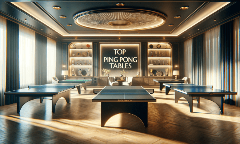 Top 10 Best Ping Pong Tables